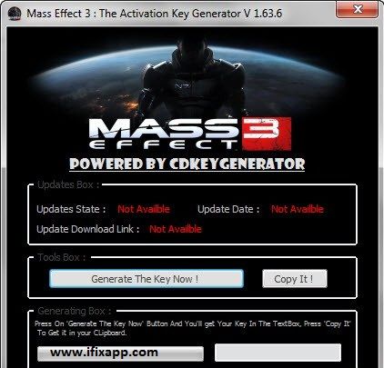 Mass Effect Cd Key Generator